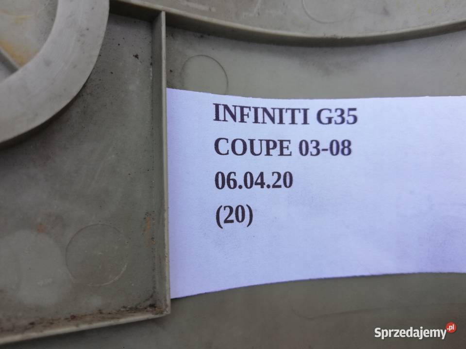 OSŁONA POSZYCIE SŁUPKA LEWA INFINITI G35 COUPE Nowy Tomyśl
