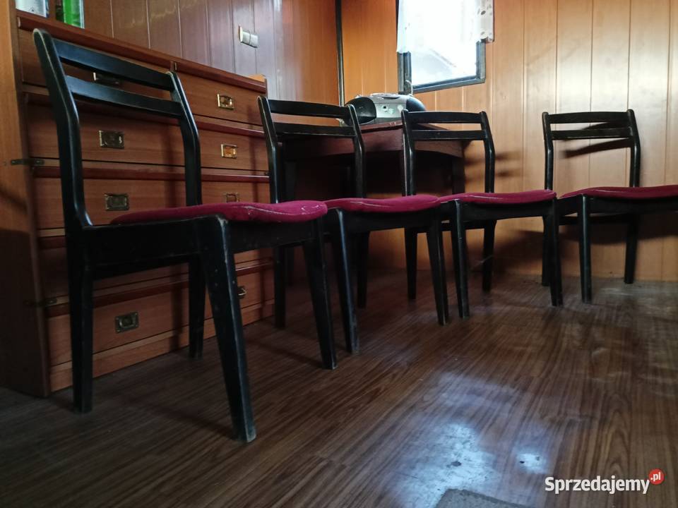 Krzesła PRL podkarpackie Rzeszów