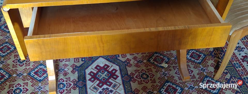 Piękny stół w stylu biedermeier klapiak z II Warszawa