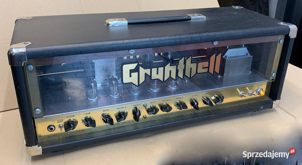 GRUNTHELL 50W Unikatowy lampowy wzmacniacz mikserym nagłośnienie Warszawa