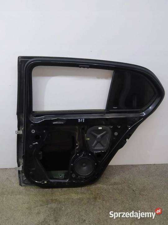 DRZWI PRAWE TYŁ CZARNE SEDAN Skoda Superb II
