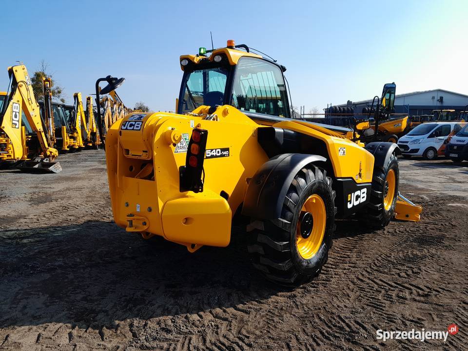 ŁADOWARKA TELESKOPOWA JCB 540140 2021R MANITOU Krotoszyn