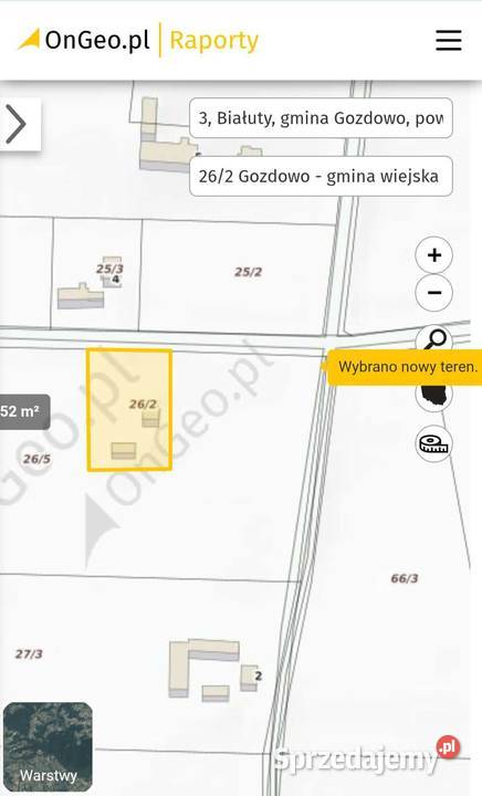 Sprzedam siedlisko z domem i budynkiem mazowieckie Białuty sprzedam