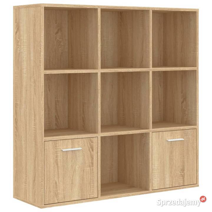 vidaXL Regał na książki dąb sonoma 98x30x98 mazowieckie Warszawa