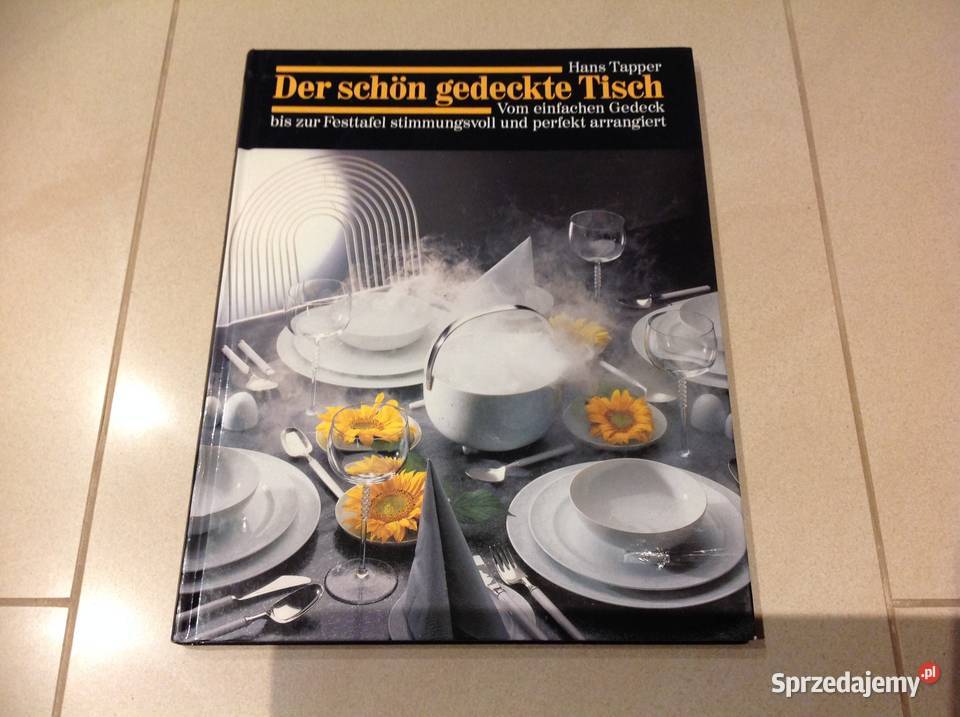 Książka Dekoracje Przystrajanie Stołu Wydanie Nowa Sól