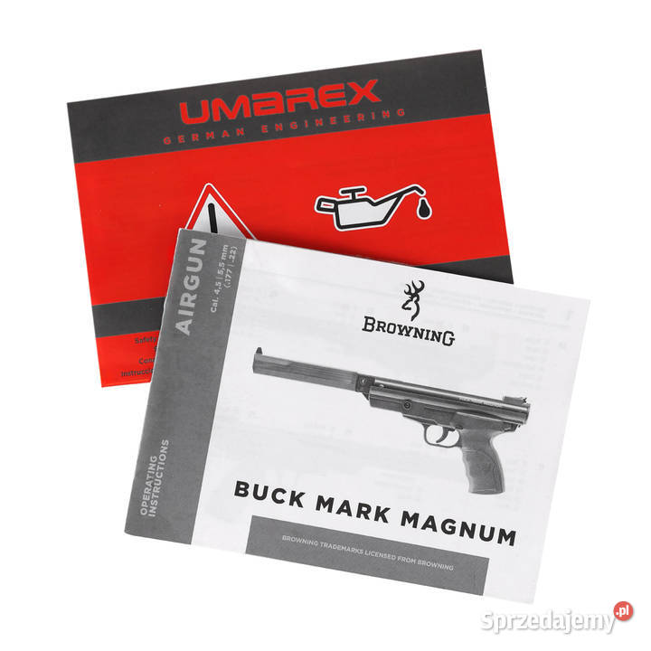Pistolet wiatrówka Browning Buck Mark Magnum 55 Warszawa sprzedam