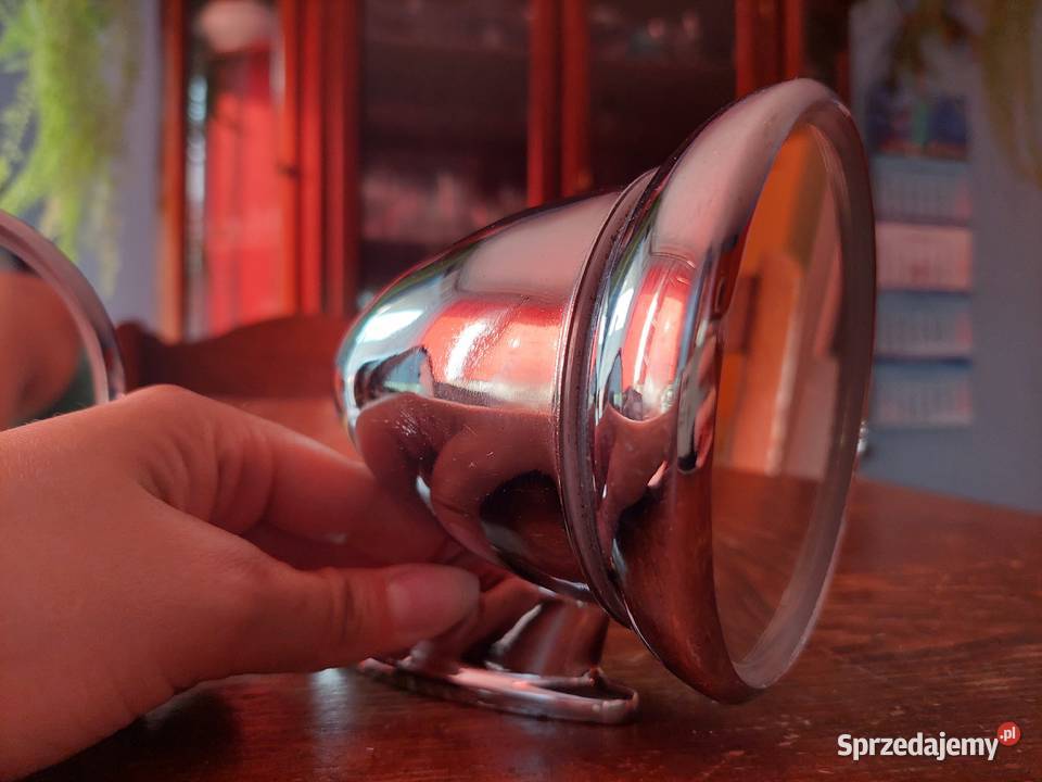 Lusterka retro chromowane uniwersalne lusterka zewnętrzne Kłoczew