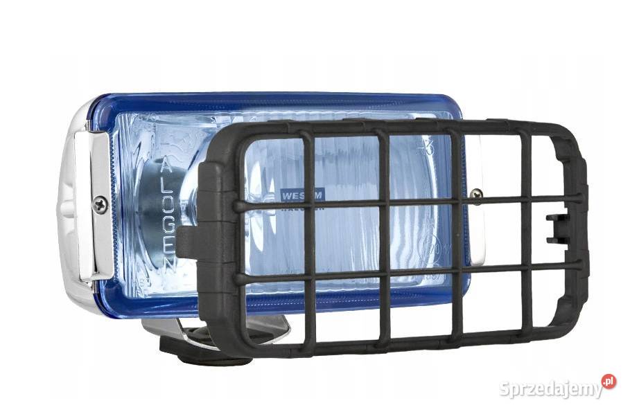 Reflektor dodatkowy błękitny H3 przewód 015m Lampy przeciwmgielne Nisko