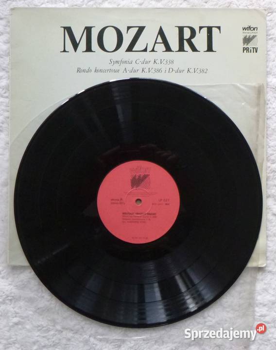 Płyta winylowa Janusz Olejniczak W A Mozart mazowieckie Warszawa