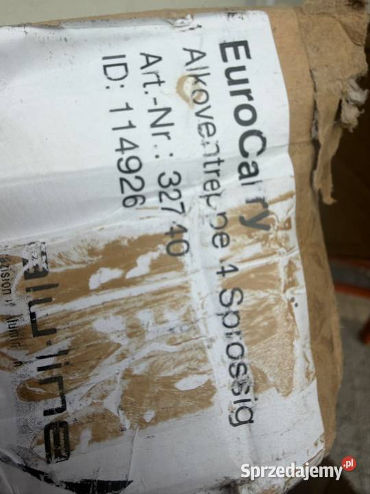 Drabinka do alkowy kampera aluminiowa drewniana Zielona Góra