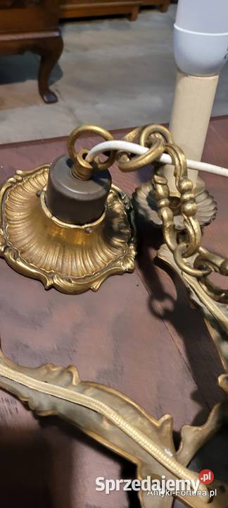 Stary żyrandol 4 Mała Karczma