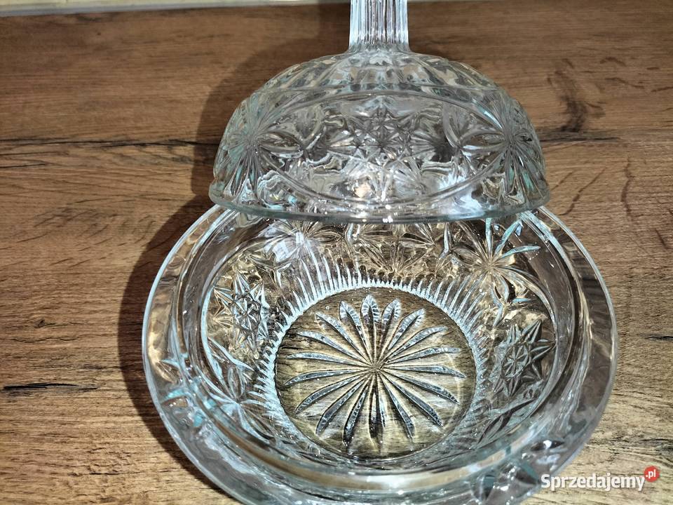 ORYGINALNA PIĘKNA ZABYTKOWA KRYSZTAŁOWA Wrocław