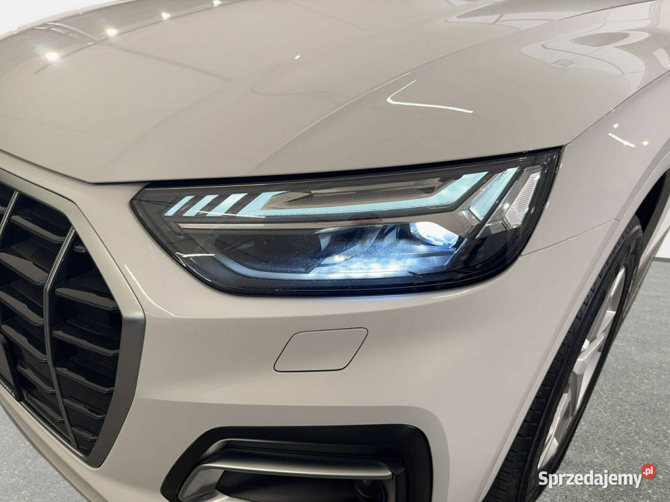 Audi Q5 VAT 23 Advanced 40TDI mHEV 204 Stronic łopatki zmiany biegów Myślenice