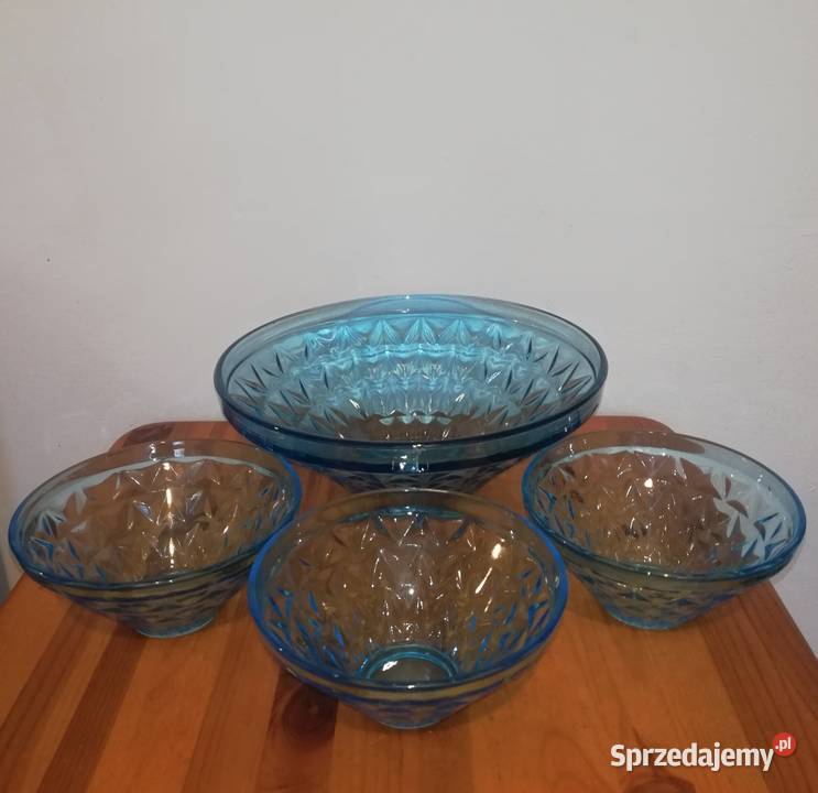 Szkło Ząbkowice proj KupczykMisa Trójkąty Antyki, Sztuka, Kolekcje Warszawa