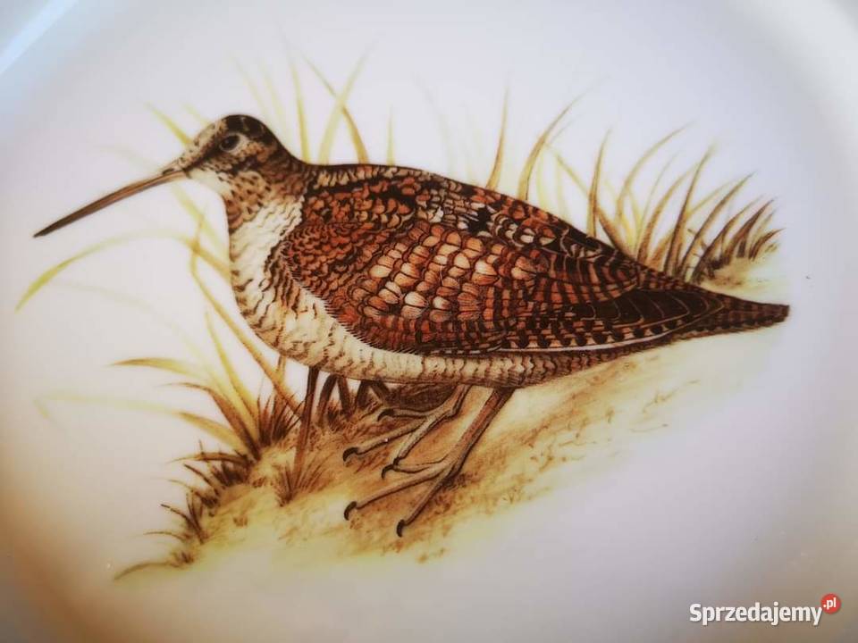 Talerz z ptakami Limoges Made in France pomorskie Gdańsk sprzedam