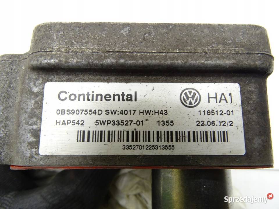 POMPKA STEROWNIK HALDEX 0BS907554D AUDI Q3 A3 S3