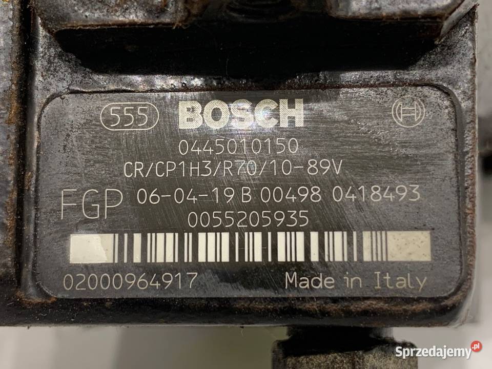 POMPA WTRYSKOWA ALFA 159 0445010150 19 150 0512 sprzedam