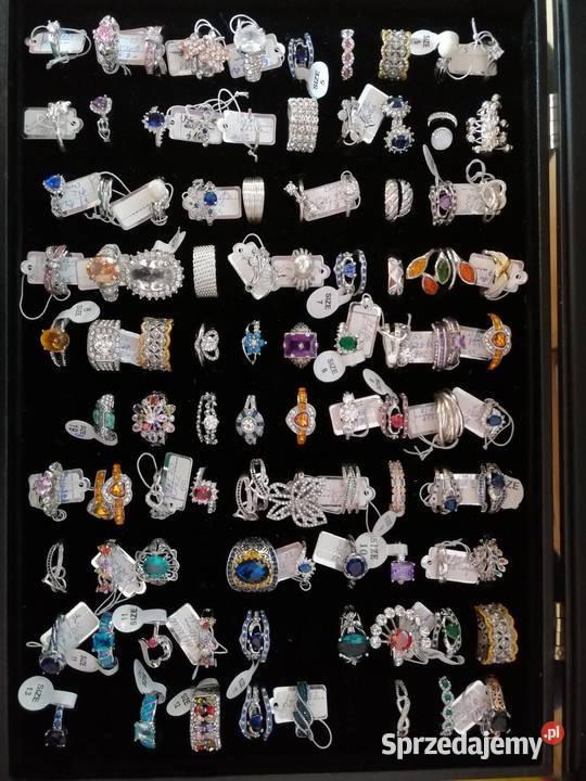 Pierścionki ceramiczne Stainless Steel pozłacane Pierścionki