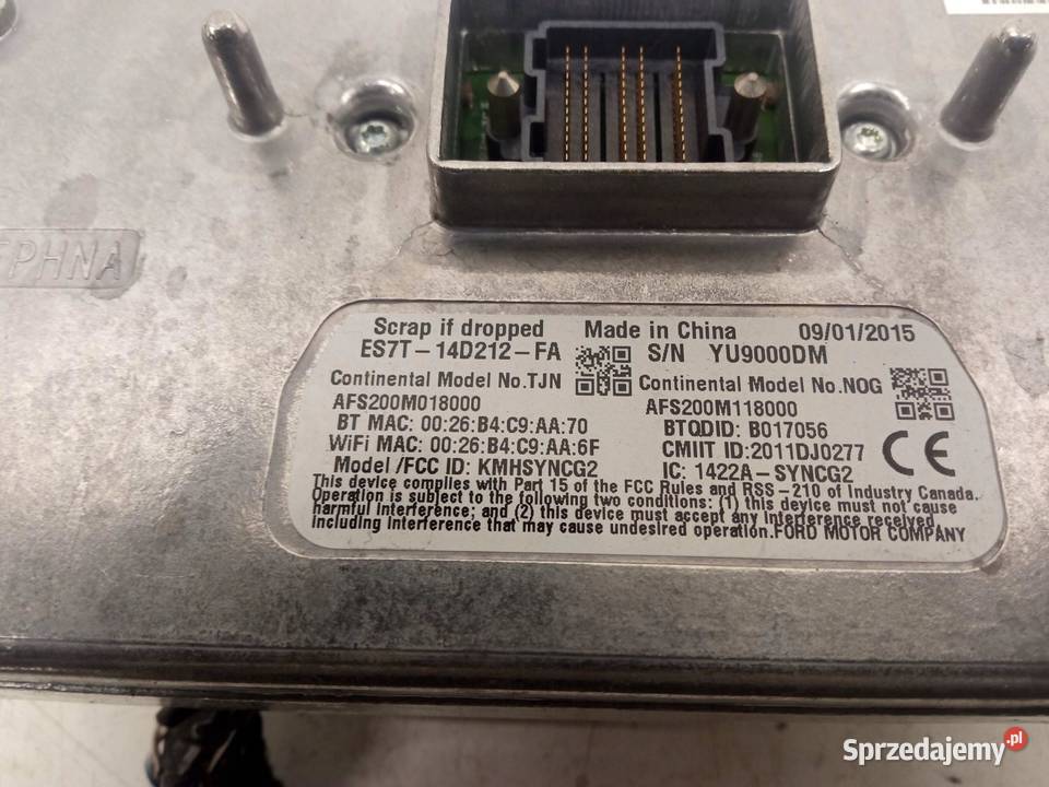 MODUŁ EM2T14F239AH KMHSYNCG2 Ford Galaxy Mk4
