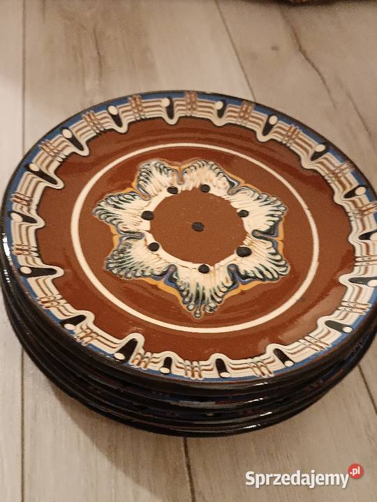 Stylowe ceramiczne talerze