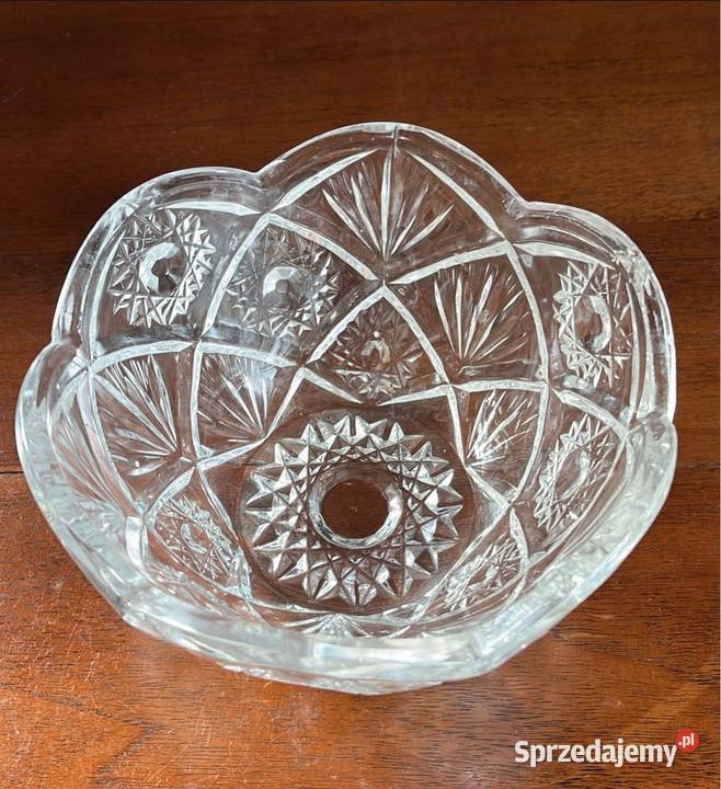 Kryształowa miseczka do deserów orzeszków