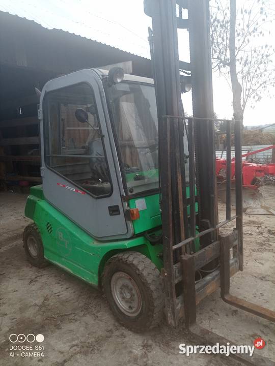 Wózek widłowy BT casab przesów boczny