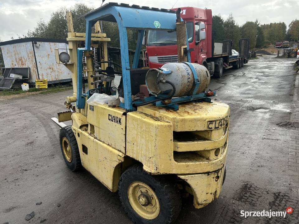 Wózek widłowy Clark cy50 śląskie Truskolasy