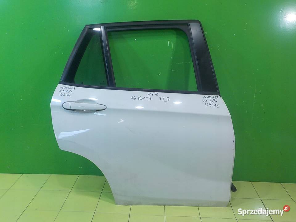 BMW X1 E84 20 D 09r 5D drzwi prawe tyl kompletne Suków
