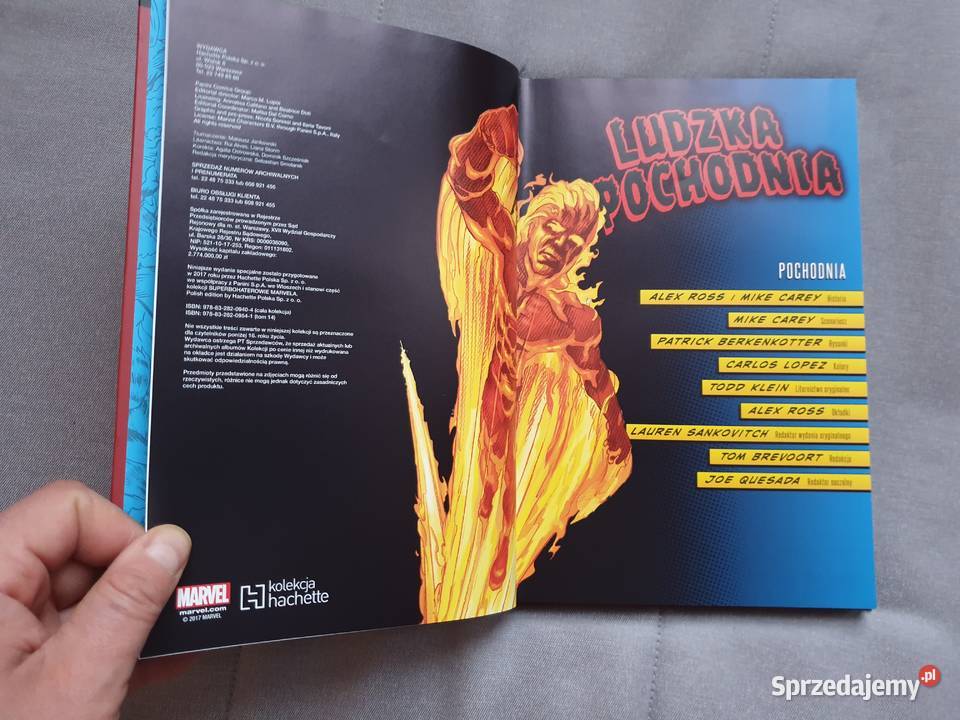 Ludzka Pochodnia Superbohaterowie Marvela tom 14