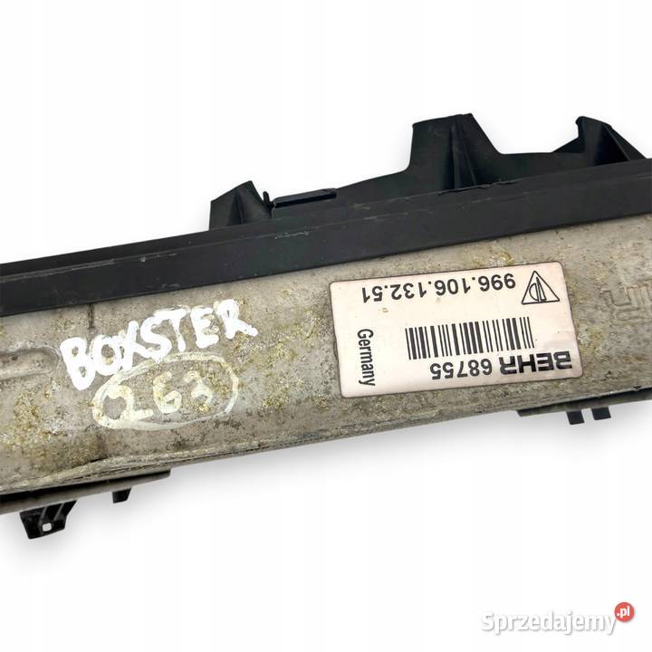 CHŁODNICA WODY WENTYLATOR Porsche Boxster 986 27 Chłodnie wody lubelskie sprzedam