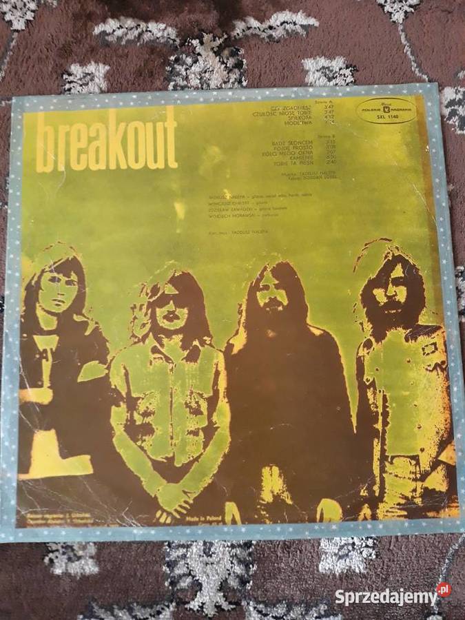 BREAKOUT KAMIENIEorginał z mojej kolekcji płyta winylowa podkarpackie Rzeszów sprzedam