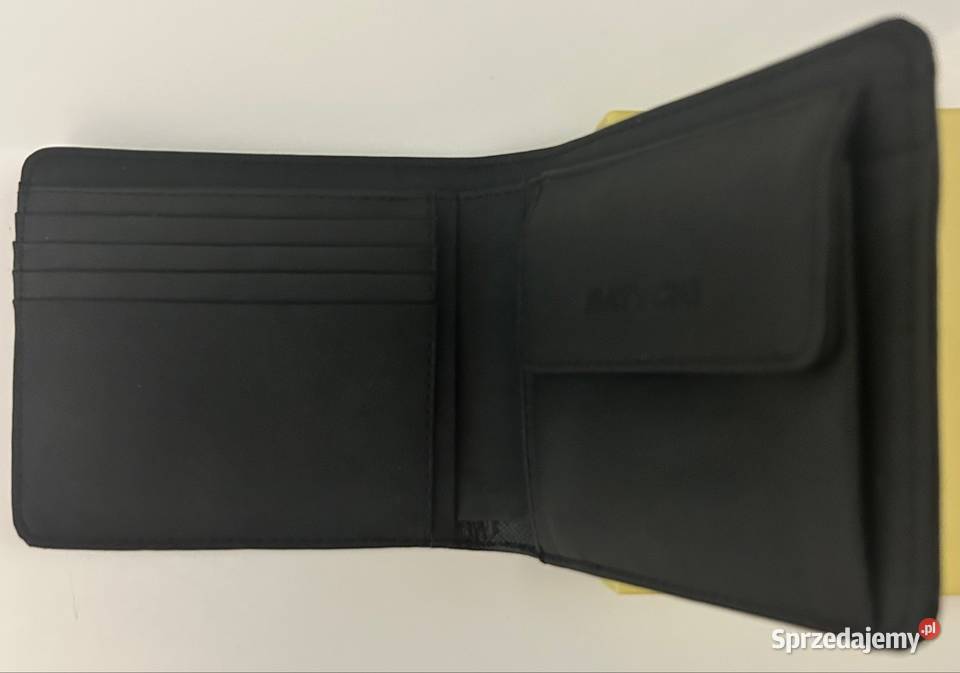 Portfel męski skórzany artico black Dla mężczyzn Warszawa