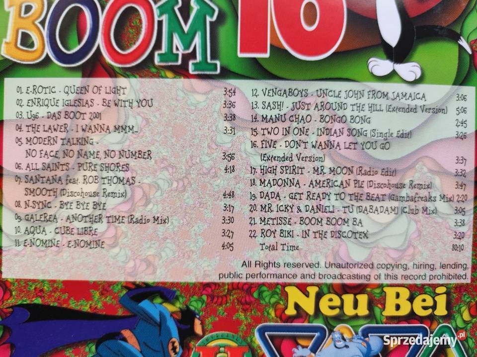 Viva Neu Bei Boom Boom 16 unikat kolekcjonerska 1 płyta Kielce