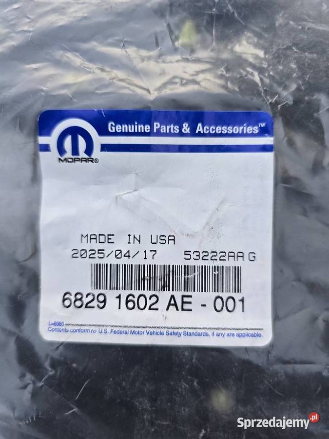 Uszczelki drzwi przednich RAM 1500 DT 5 gen Gdynia sprzedam