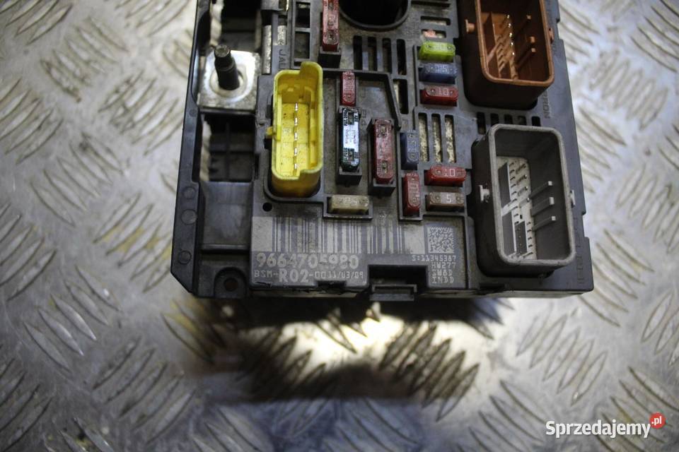 SKRZYNKA MODUŁ BSI CITROEN C5 III X7 9664705980
