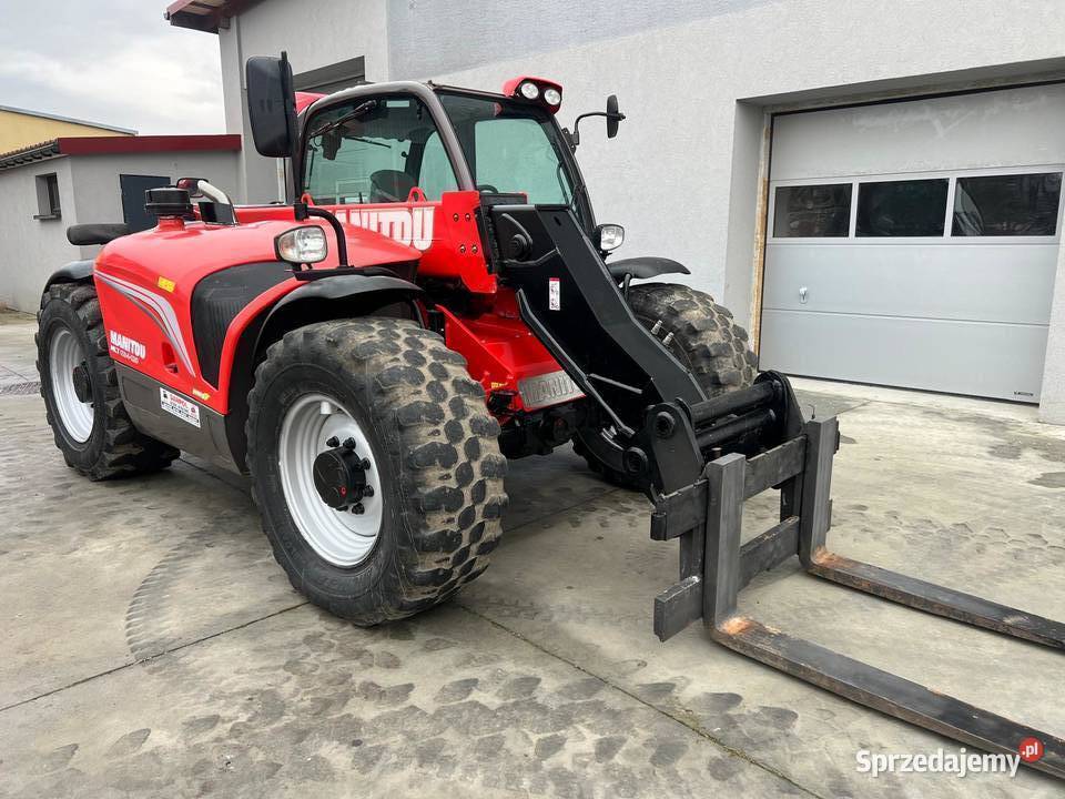 Ładowarka teleskopowa MANITOU MLT634 120 widły diesel Brzeźnica sprzedam