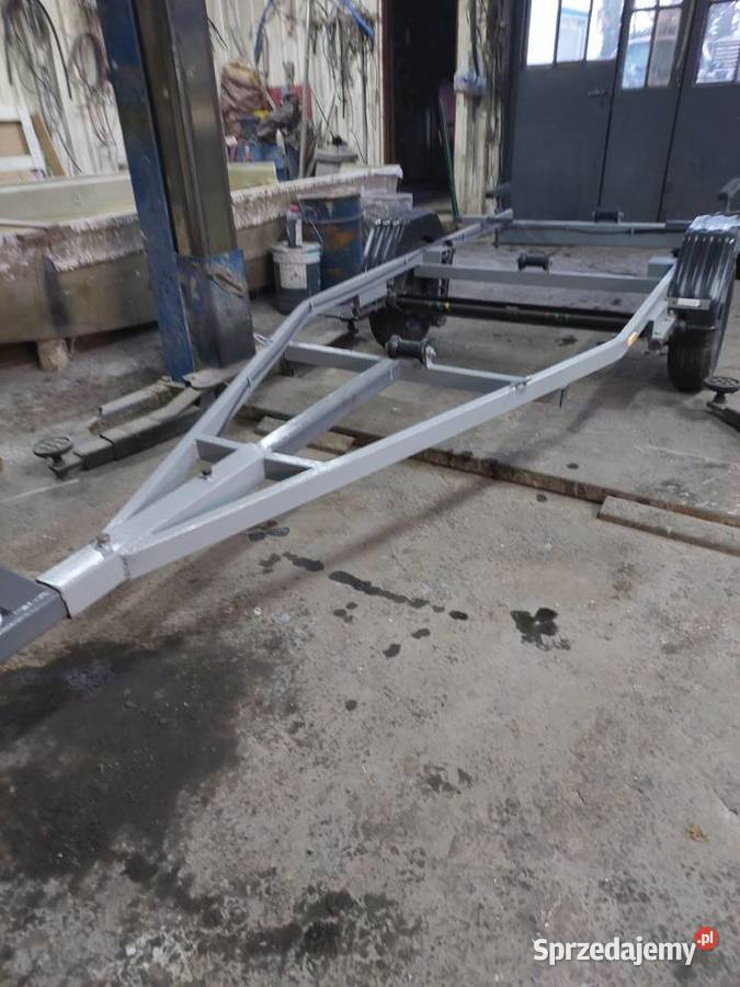 Łódź kabinowa Yamaha 55 przyczepa Lipinki