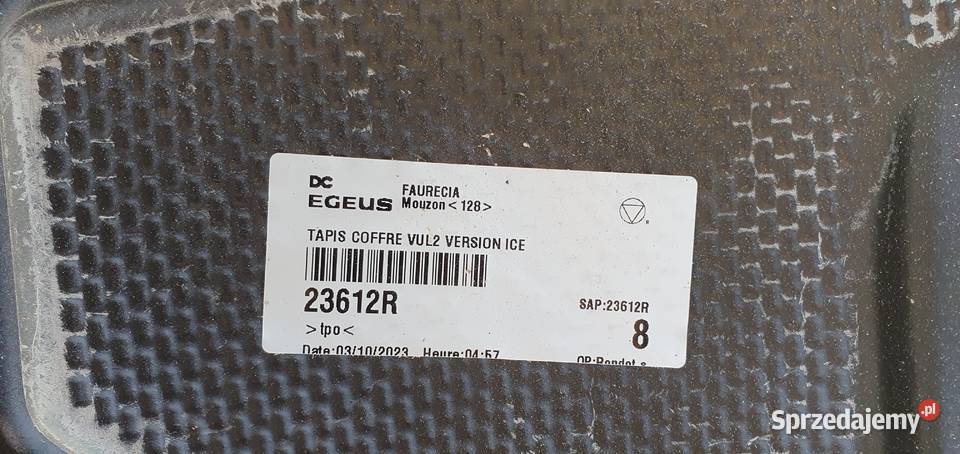 Podłoga wykładzina dywanik MercedesBenz Citan L2 Wrocław