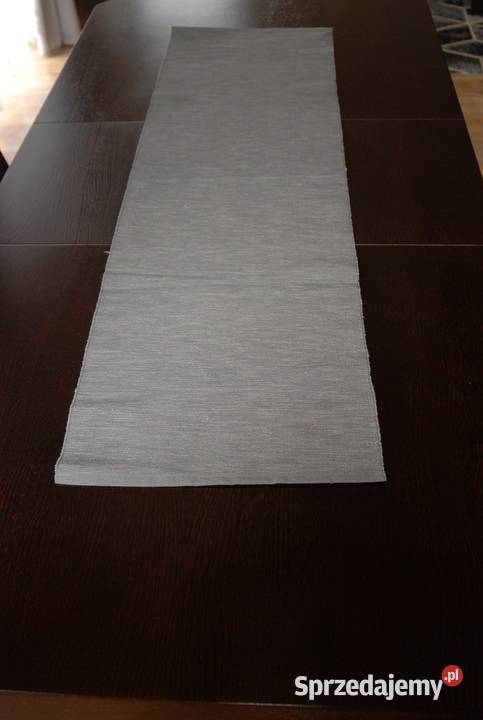 Obrus narzuta na stół podkładki pod talerze szary Cieszyn sprzedam