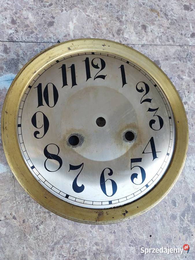 807 Tarcza starego zegara ściennego 185 56532 Tczew