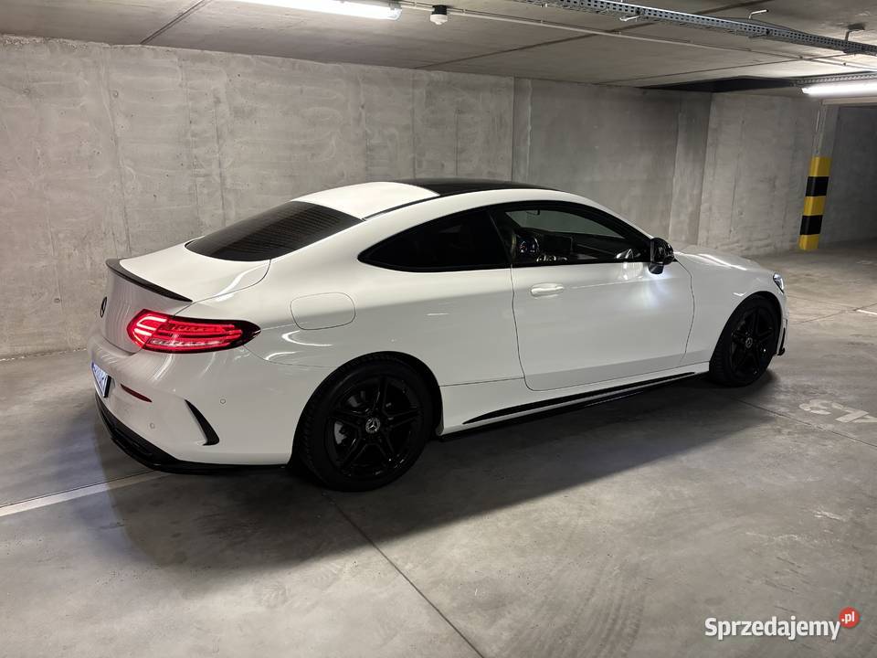 Mercedes Cklasa Coup bezwypadkowy i serwisowany ABS