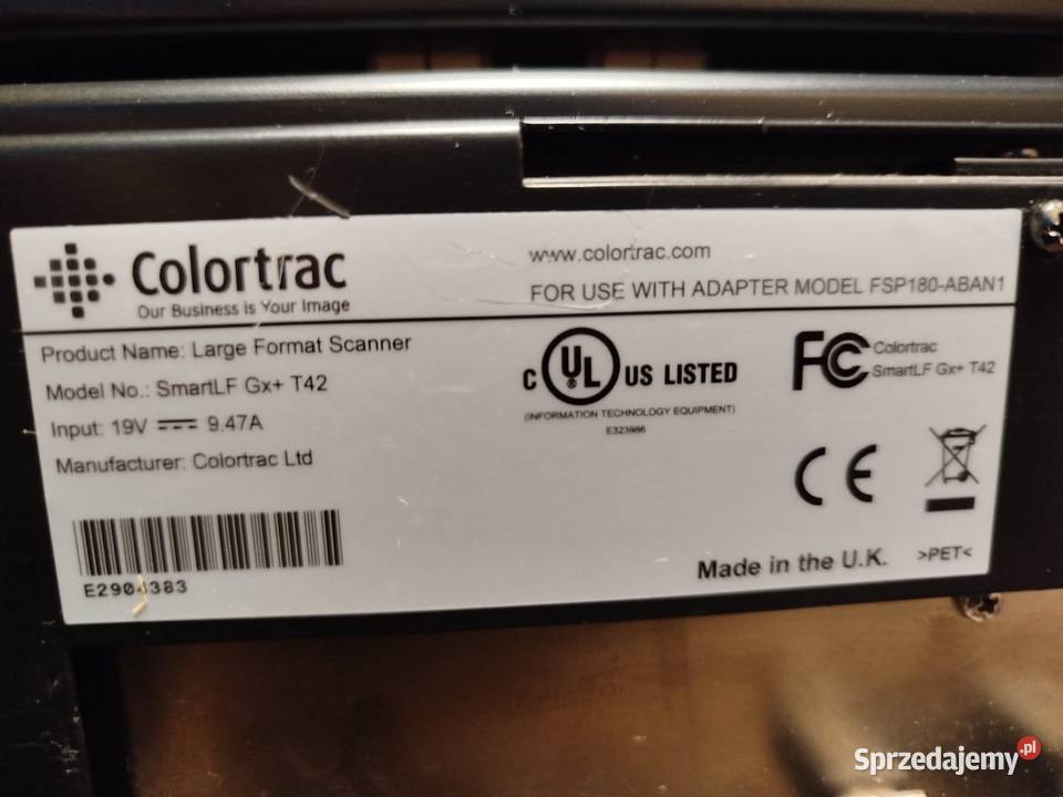 Skaner COLORTRAC SMARTLF Gx T42 sprzedam