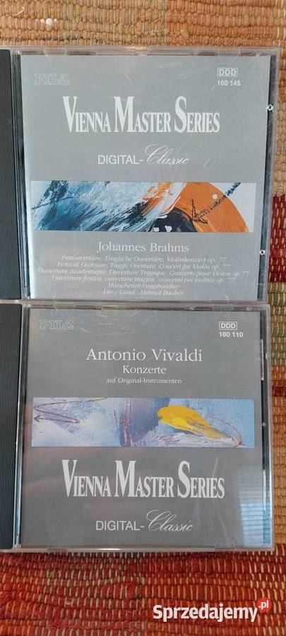 5 płyt CD Vivaldi Brahms Haydn Mahler Bruch Ciechocinek