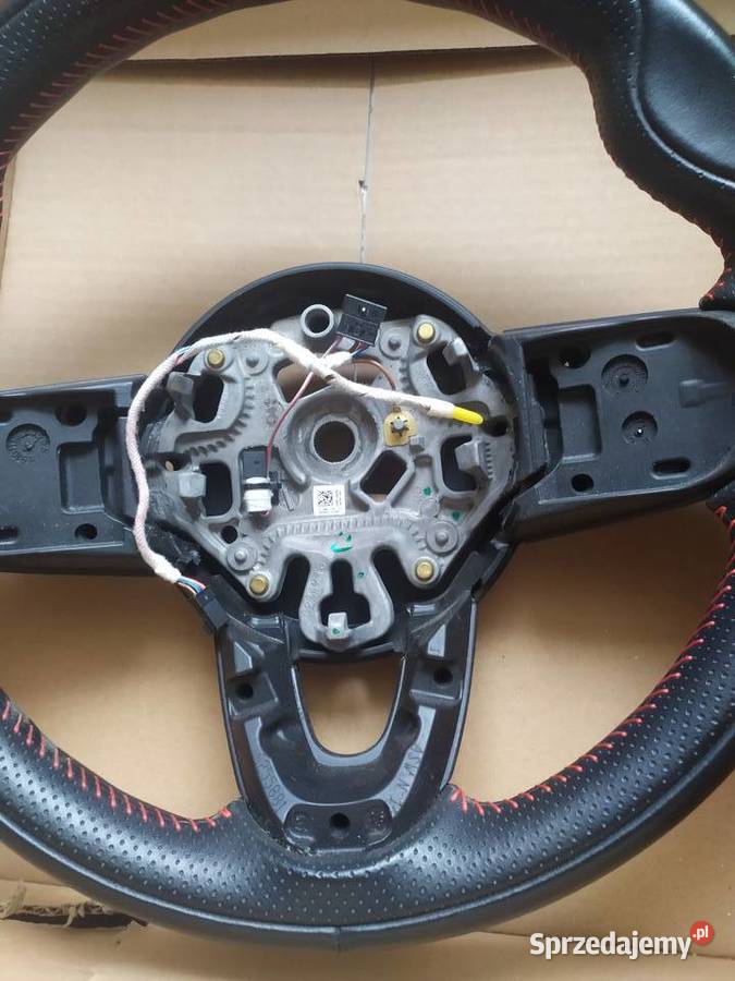 Mini f55 f56 s kierownica czerwona nić works osobowe Tuszyn