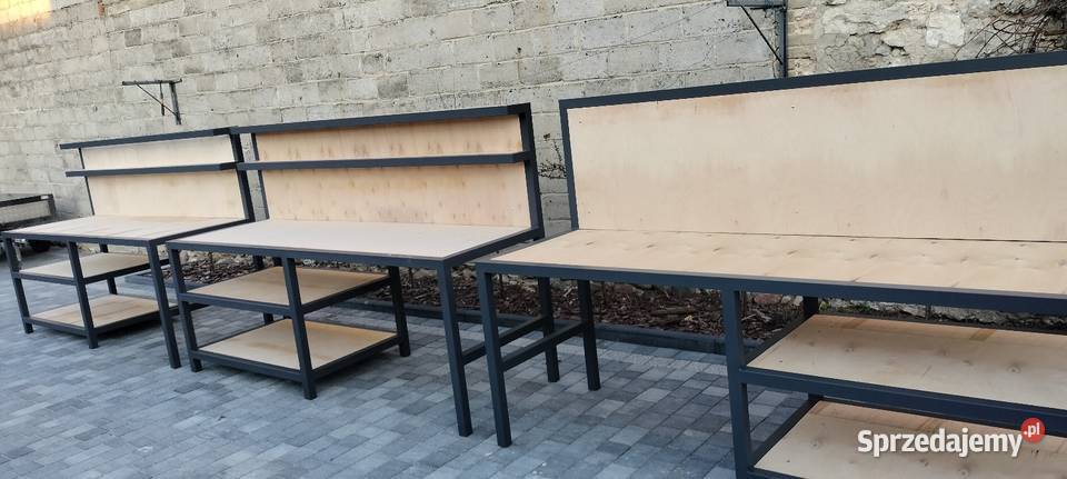 Stół warsztatowy falbanek na wymiar Dom i Ogród