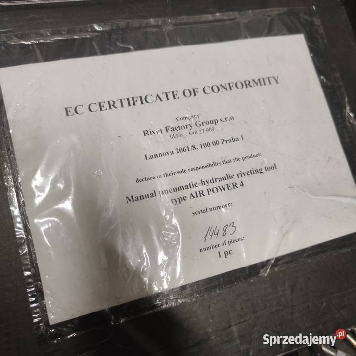 Air Power 4 pneumatyczna nitownica do Lublin