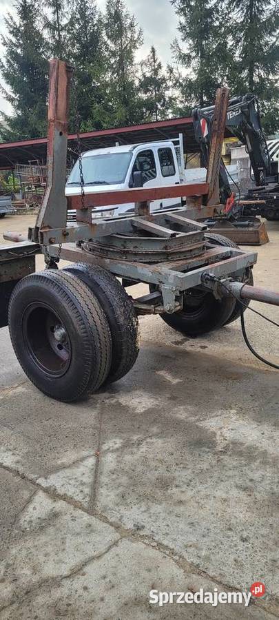 Przyczepa nożycowa Autosan 5350 do słupów stali towarowe podkarpackie