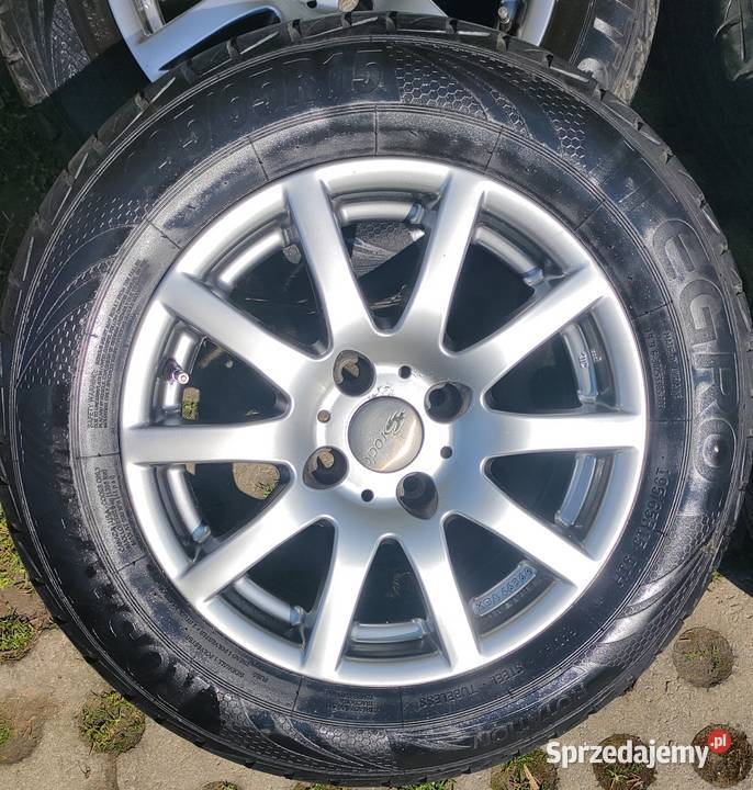 Felgi 15 opony letnie 19565 R15 4x108 OKAZJA Kopaliny