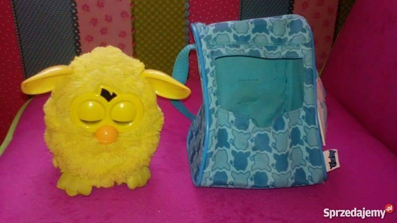 ZABAWKA INTERAKTYWNA FURBY ŻÓŁTY Z PLECAKIEM Hasbro Warszawa