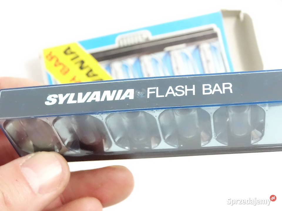 Kultowy Flash Bar SYLVANIA do Polaroida SX70 lubelskie Biłgoraj